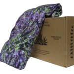 Cojín Cervical Semillas BIO 15x48 - Funda Lavanda