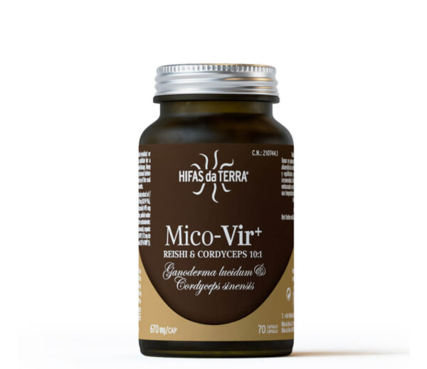 Mico Vir + Vitamina C (reishi y cardiceps) 70 cápsulas